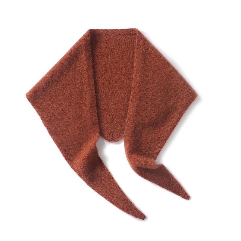 Sciarpa a triangolo da donna in cashmere: Scaldacollo Morbido, Caldo e Versatile per Autunno/Inverno