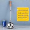 Stainless Steel Long Handle Wok Spatula and Soup Ladle