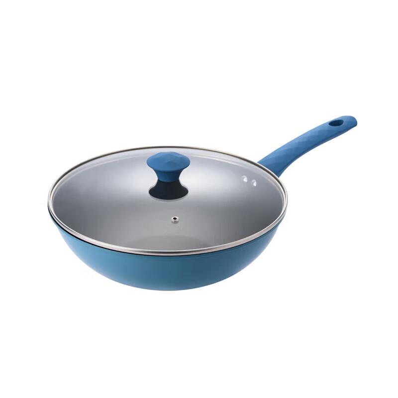 BoBao 30cm Fine Iron Non-stick Wok