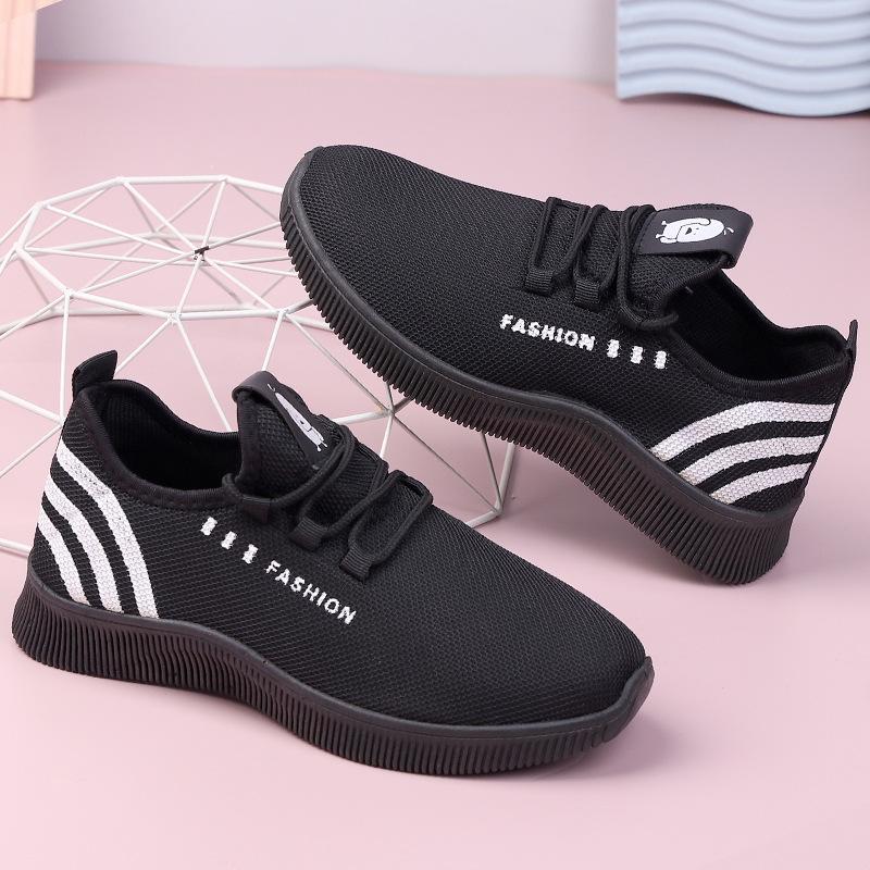 ****** and Autumn old ******* cloth shoes women's casual lazy shoes low-top canvas sports single shoes daily s**t-soled mother shoes