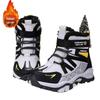 Jungen Schneestiefel mit Fleecefutter: Warme, rutschfeste Stiefeletten für Wintersport & Grundschule.