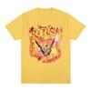 Autism Funny Skeleton Explosion Meme Tshirts Men Clothing Vintage Summer Short Sleeves Tshirt Cotton Casual Oversized T Shirts