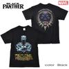 EVERSOUL Marvel T-Shirt, Short Sleeve, Black Panther, Avengers, WAKANDA, Iron Man, Venom, Hulk, Birthday Gift, Men's, Black, XL Size [Parallel Import]
