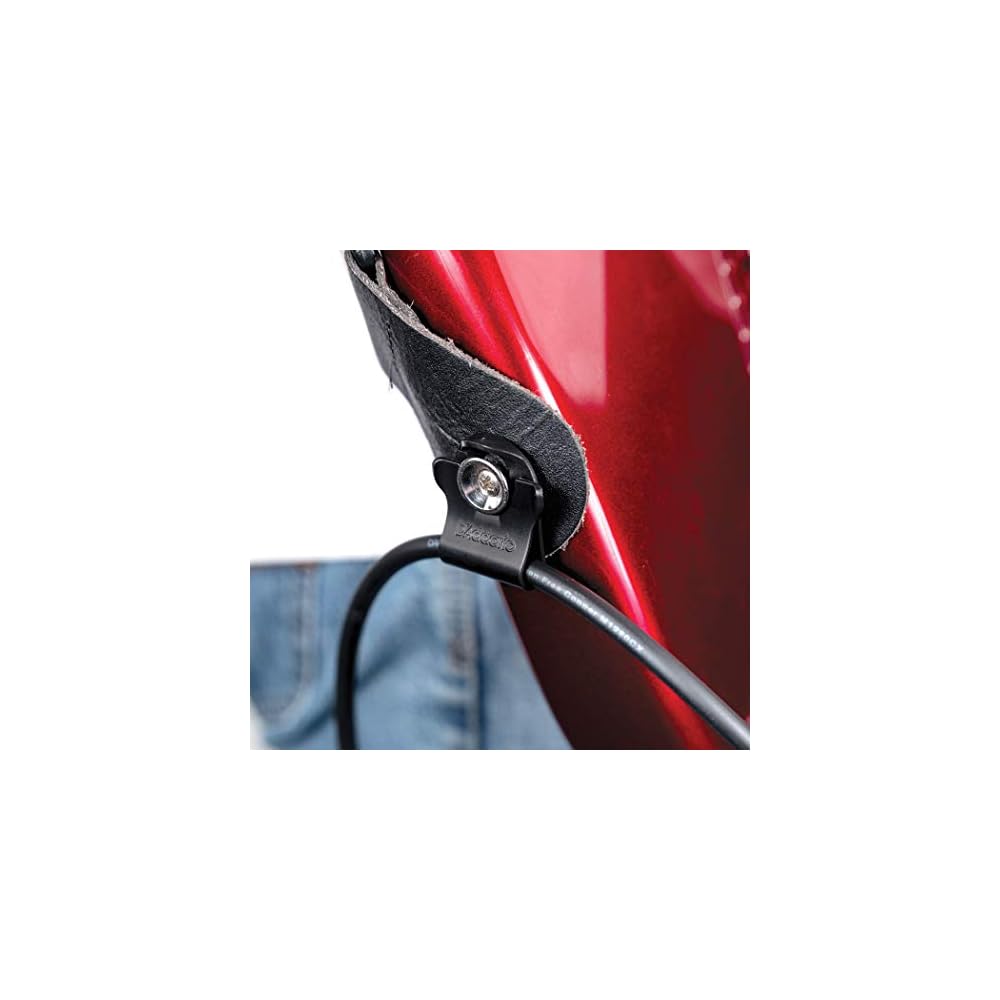 D'Addario Dual Lock Strap Clip PW-DLC-01 Black Durable Secure Attachment Guitar Accessory
