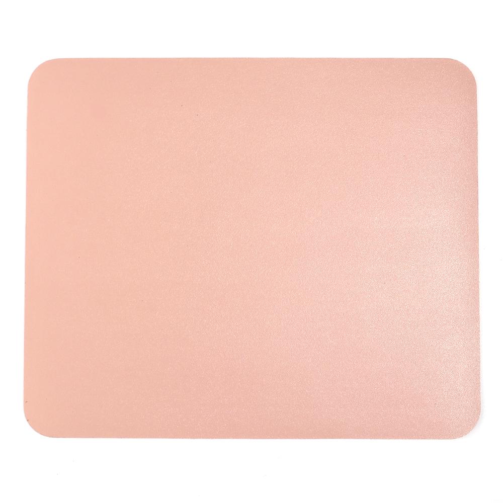 Simple Anti-slip PU Leather Mouse Pad Solid Color Universal Mice Mat New Desk Cushion For Laptop Computer Office Accessories