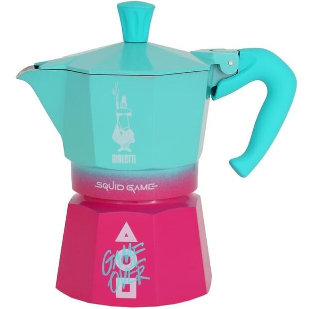Кофеварка Bialetti Moka Express Squid Game 3 чашки (5391)