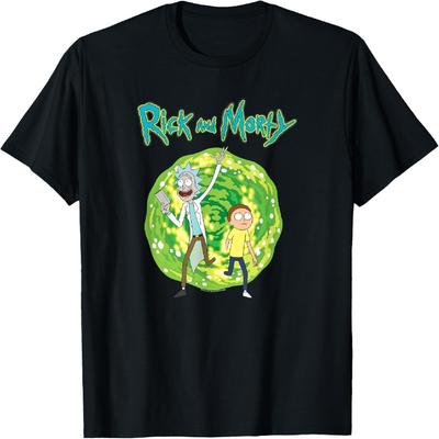 Rick and Morty Dimension Portal, Short Sleeve T-Shirt