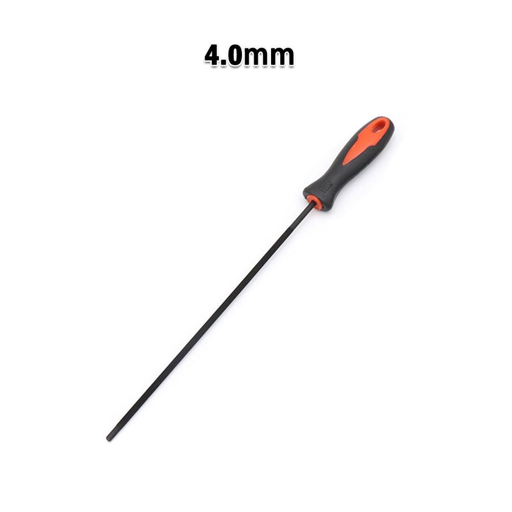 Chainsaw Round Files 4.0mm/4.8mm/5.5mm Cleaning Logging Tools