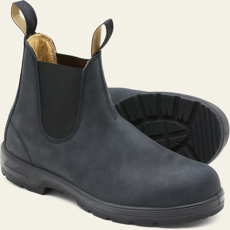 Men New Fashion Pu Leather Slip -On Ankle Boots Pointed Toe Low Heel Shoes Male Casual Classic Retro Style Chelsea Boots 35 -49