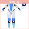 Astro Bot Cosplay Kostým Polyesterová Kombinéza Na Herní Událost Maškarní
