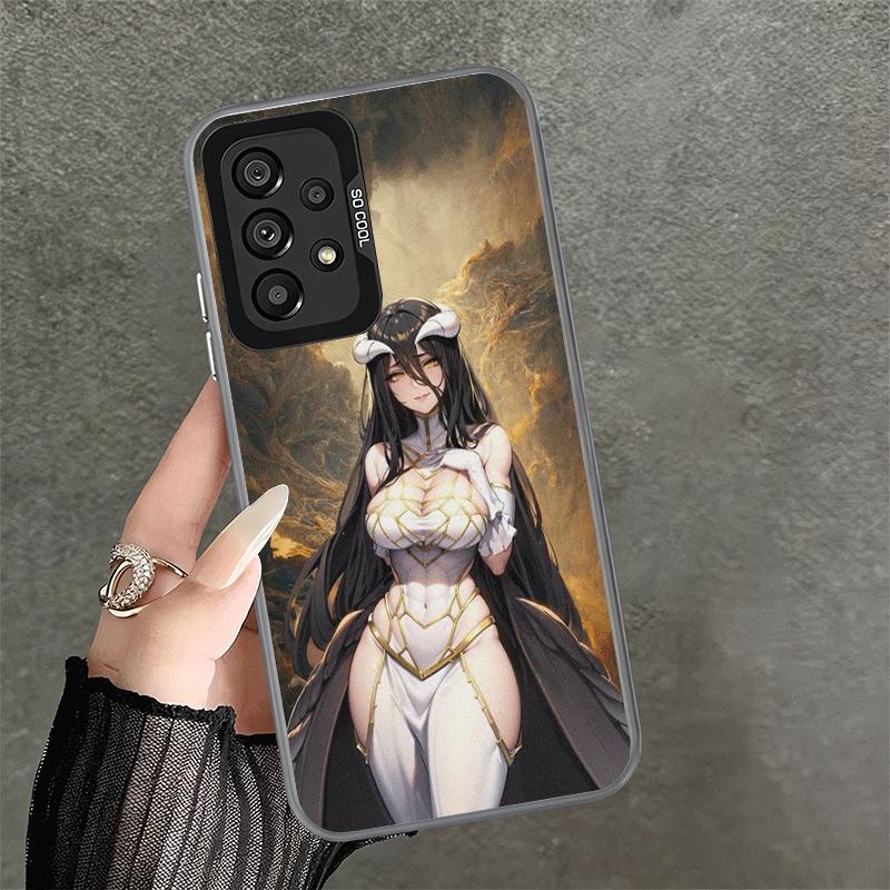 Albedo O-Overlords Anime Shockproof Phone Case for Samsung A17 A16 A15 A14 A37 A57 A36 A56 A26 A35 A55 A25 A34 A54 A24 A13 A23 A