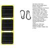 Solar Panels Charger Rate Short Circuit High Conversion Protection IP65 Waterproof Foldable Design