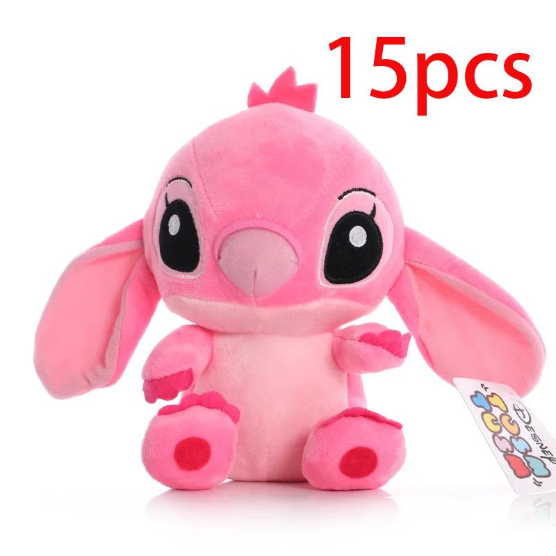 Genuine Stitch 25CM Plush Toy Kawaii Cartoon Cute Pillow Doll Anime Lilo Stitch Stuffed Toys Kids Birthday Gift