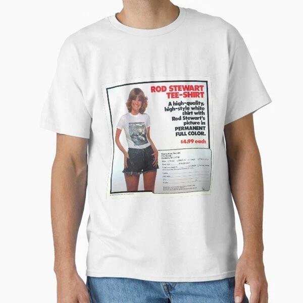 The Rod Stewart TeeShirt Offer TShirt Classic Made In UsaAus TShirt S2xl S