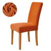 1pc Polar Fleece Dining Chair Cover Spandex Stretch Chair Slipcover Case Elastic Universal Chairs Covers for Dining Room El