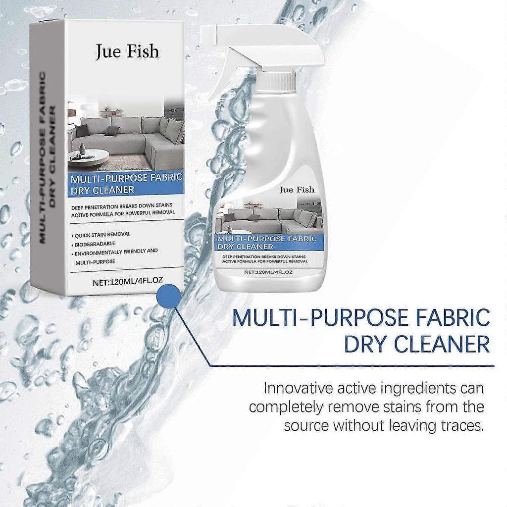 120ml Fabric Sofa Cleaner - Powerful Deep Stain Remover for Upholstery, Quick Dry , Easy To Use, Suitable for All Fabric Furniture