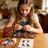Hobbies e criatividade – Pintura com strass