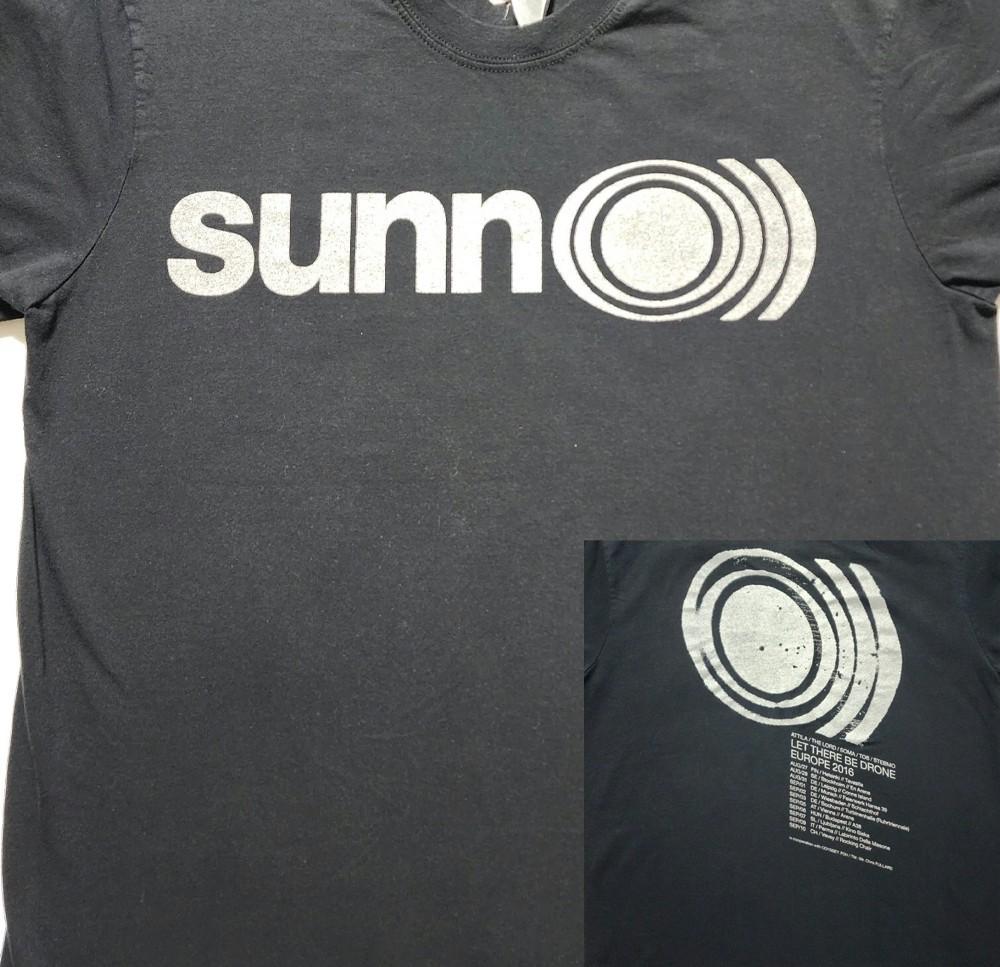 New SUNN O))) Europe 2016 2 side Shirt Cotton Reprint S-235XL P57.331