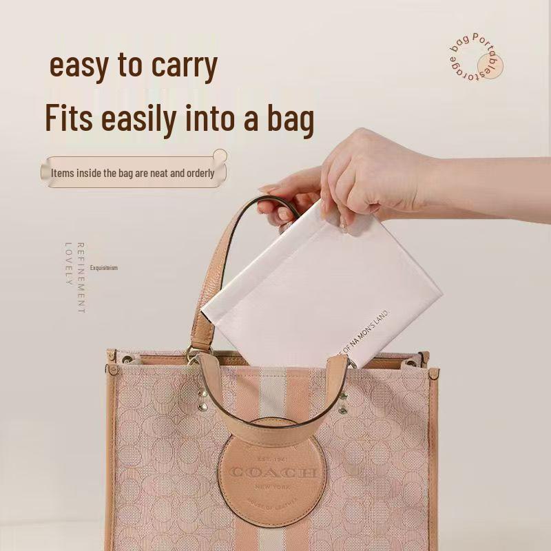 Automatic Closure Earphone & Coin Purse: Mini Portable PU Makeup Bag & Pick Holder