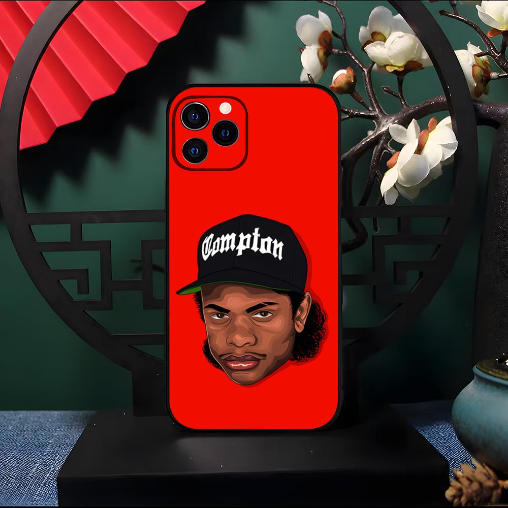 Rapper E-Eazy-E Handyhülle Für IPhone 17 Pro Max 16 15 14 Pro Max 13 11 Air Plus Silikonhülle