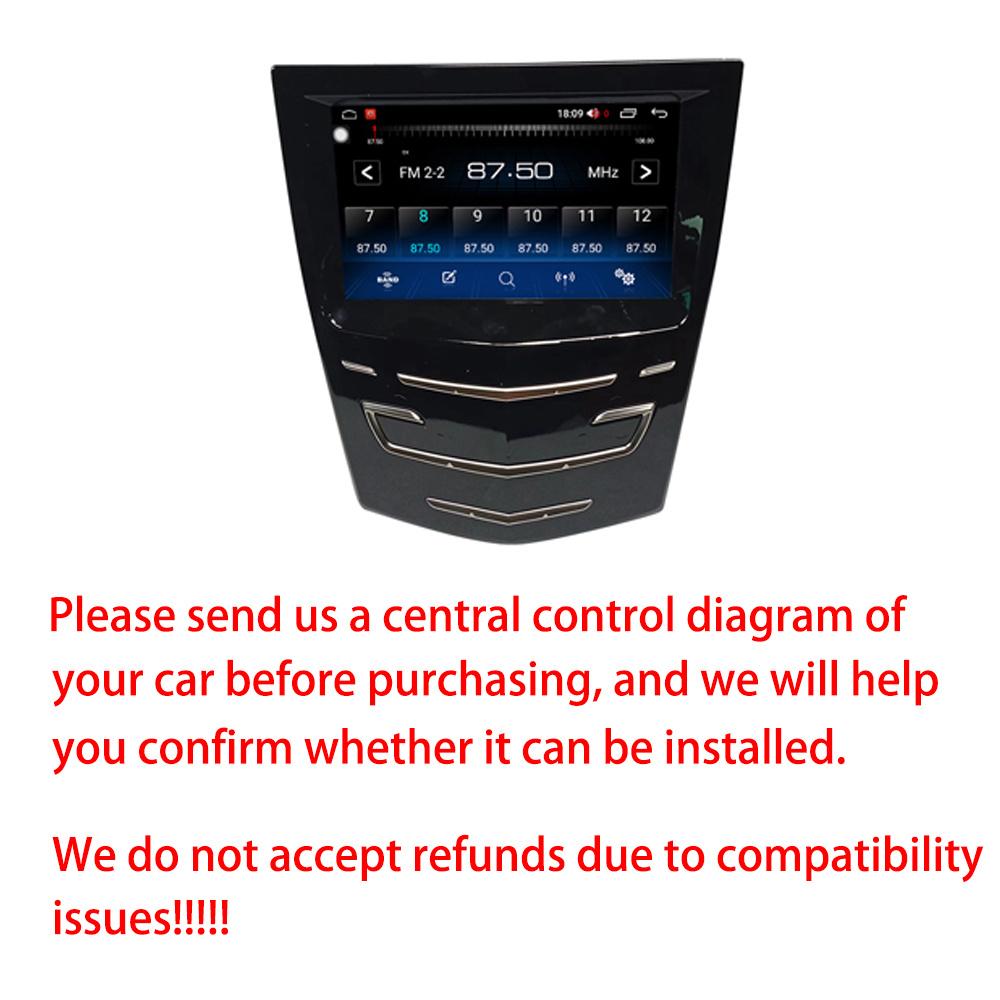 7" 4+64GB Car Stereo Radio GPS Navigation For Cadillac Escalade SRX XTS CTS ELR