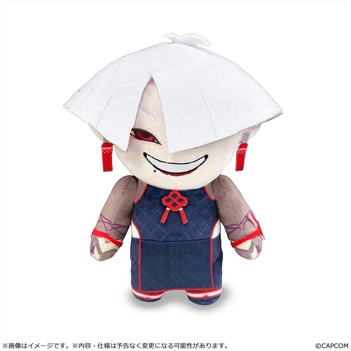 Capcom Street Fighter 6 Deformed Plush Toy H190 x W130 x D130mm Polyester A.K.I. Approx.