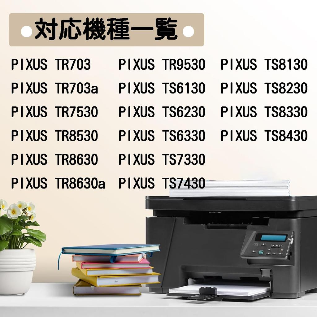 Compatible Canon Ink Cartridges Set for PIXMA Individually and Features a Remaining Ink Level BCI-381XL/380XL (BCI-381XL/380XL, BCI-381XLBK, C, M, Y,