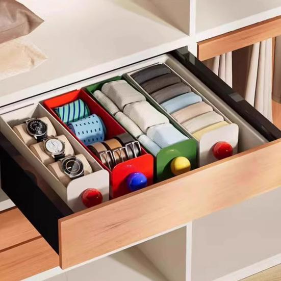 Aufbewahrungsbox mit Schublade, großem Fassungsvermögen, Schreibtisch-Organizer, Ordnungsbox für Haaraccessoires, Schmuck und Kleinigkeiten