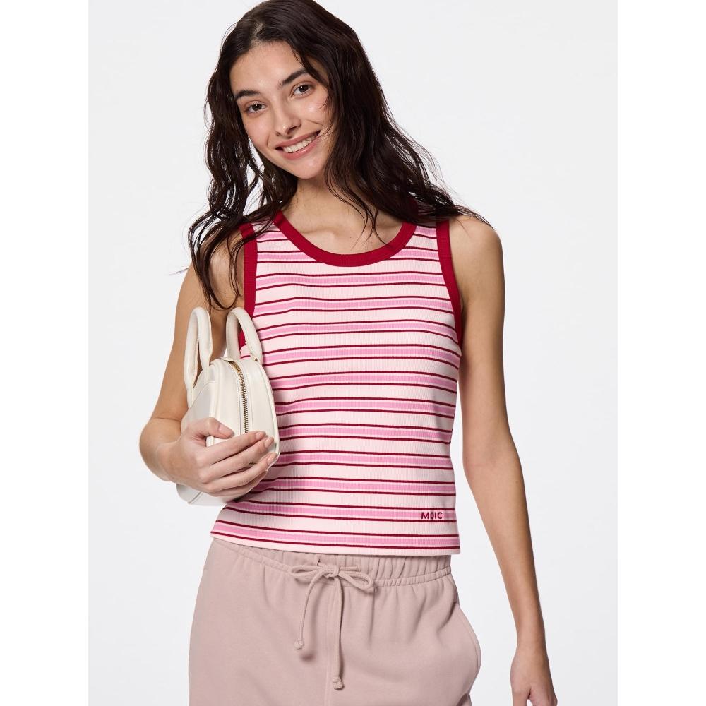 

GU by Uniqlo Многобортный топ-майка Музей мороженого +e 12 PINK/XS