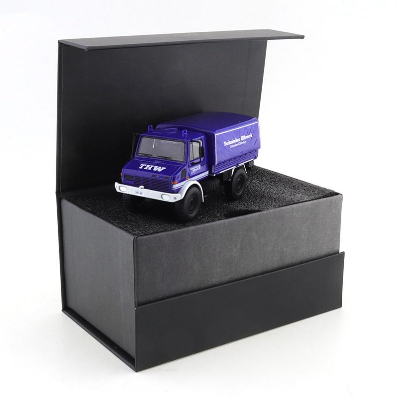 MASSDI 1/64 Unimok U1300L Off-road RV Truck Special Rescue Truck Car Alloy Motor Vehicle Diecast Metal Model Kids Toys for Boys