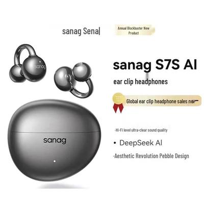 Bezprzewodowe słuchawki Bluetooth Sanag S7S AI z otwartą konstrukcją
