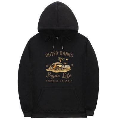 Outer Banks Print Unisex Kapuzenpullover Oversized Lässig Sportbekleidung Jugendliche Herbst