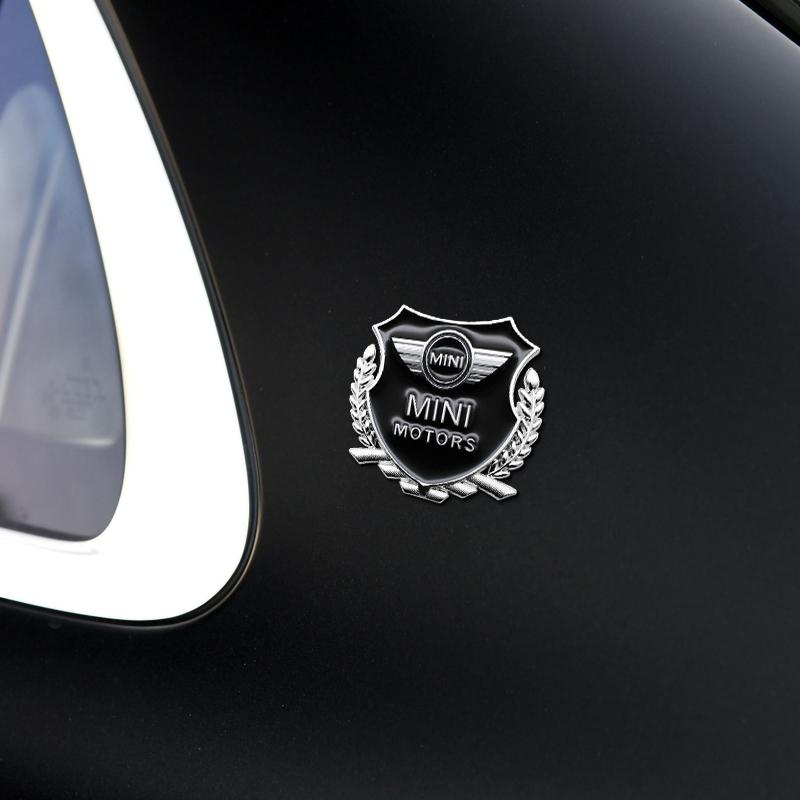 2 ks 3D kovový znak na karoserii kufru auta pro Mini Cooper R60 R61 F54 F55 F56 F60 R50 R52 R53 Odznak Dekorace Příslušenství njbwy33