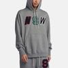 Nike Sweatshirts Men's Gray Hooded Moderate Regular 943574-091