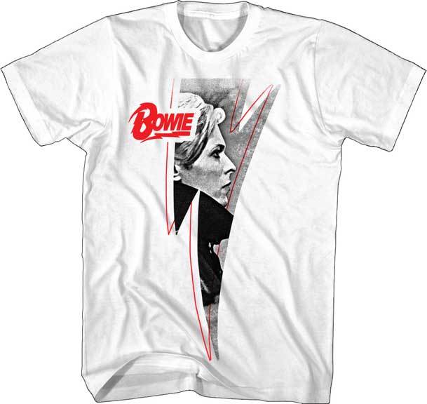 DAVID BOWIE Inside Lightning Photo t shirt SMLXL2XL Brand New Official L