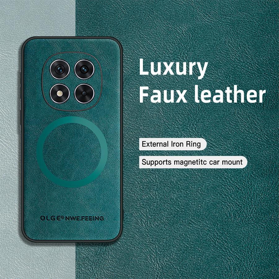 Shockproof Bumper For POCO X7 Pro Vintage Classic Leather Phone Case Funda For POCO X6 F6 F5 X5 Pro F4 Magnetic Matte Back Cover