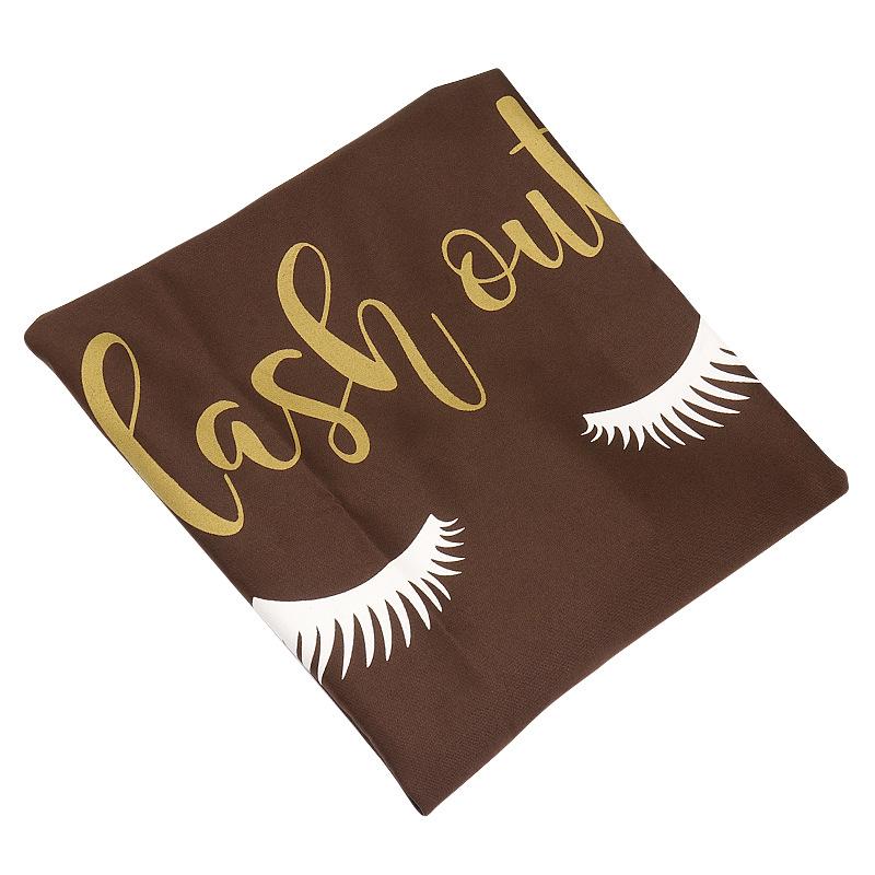 Stain-Resistant Eyelash and Nail Art Apron for Beauty Salons