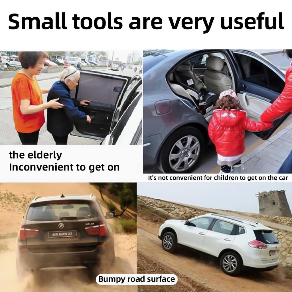 Autositz Rückenlehne Weiche Armlehne Kopfstütze Aufbewahrung Hänger Halter Griff Hinterer Stuhl Sicherheits-Handlauf Zubehör Ältere Kinder Hilfe