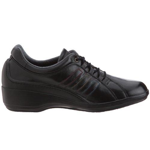 Bonstep 7008 Women's Black Walking Shoes, Size 24.5 (3E)