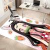 Demon Slayer Nezuko2 Printed Absorbent Washable Carpet, Non-Slip Bathroom Mats, Kitchen Rugs, Yoga Mat,Living Room Entrance, Camping Picnic Rugs