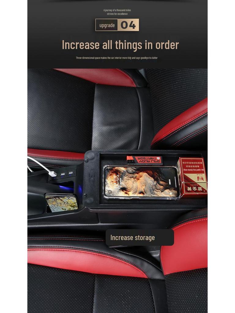 2023 Perodua Axia Pudełko Podłokietnika Centralnego - Akcesorium do Modyfikacji w Malezji