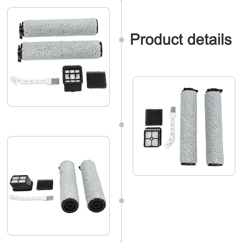 1 Set Pentru Redkey W12 Perie cu Role Umedă și Uscată Filtru Perie de Curățare Accesorii Aspirator de Rezervă Pentru Înlocuire