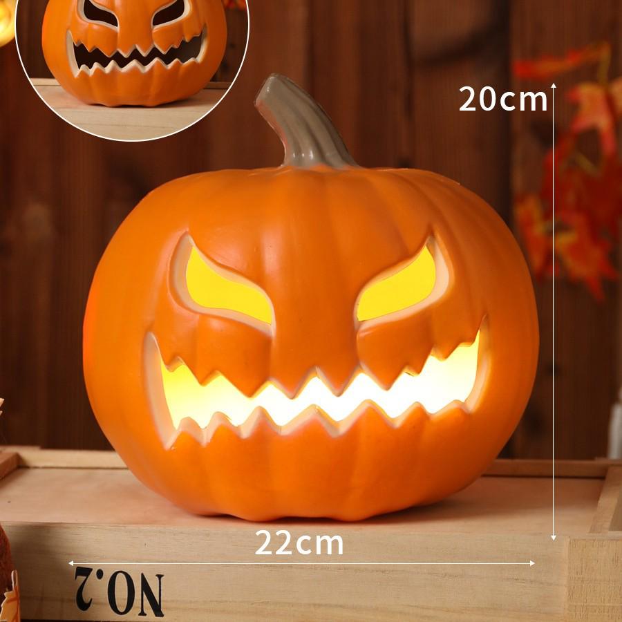 Luminous Large Halloween Pumpkin Lantern: Outdoor Decoration & Shopping Mall Display Props