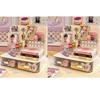 Kawaii Hook Drawer Hole-board Card Stand, Desktop Idol Storage Box, Desk Stationery Organization Rack, Small Display Organizer