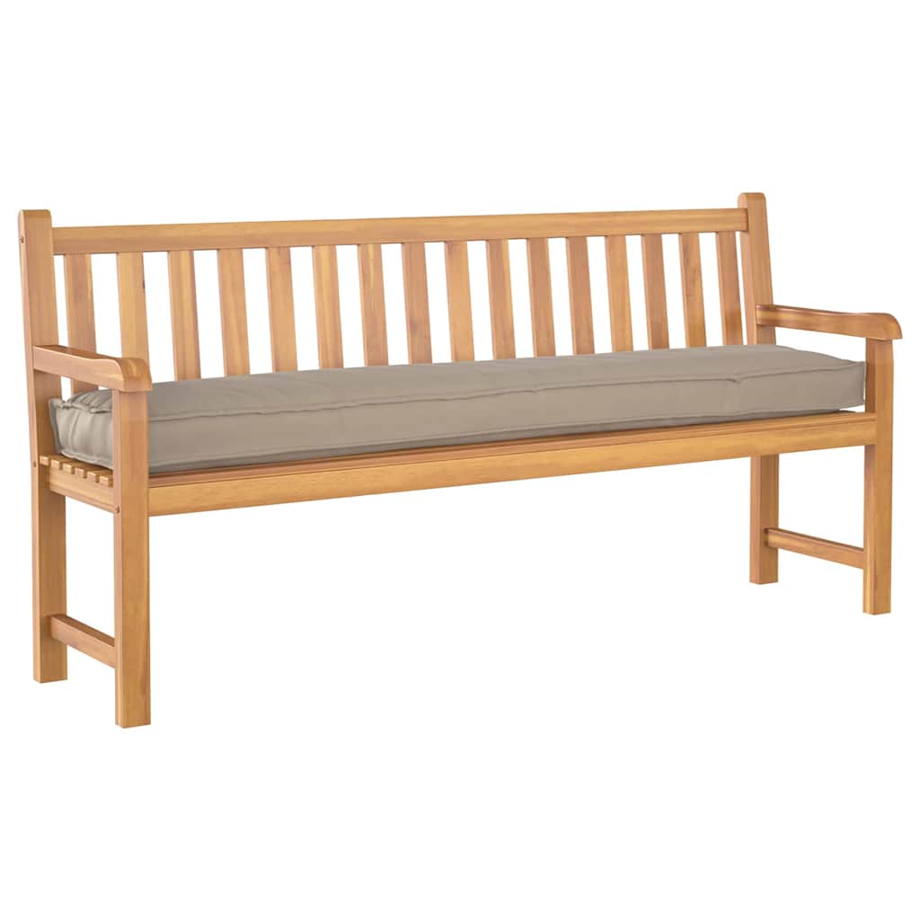 Pallet Cushion Taupe 200 x 40 x 8 cm Oxford Fabric