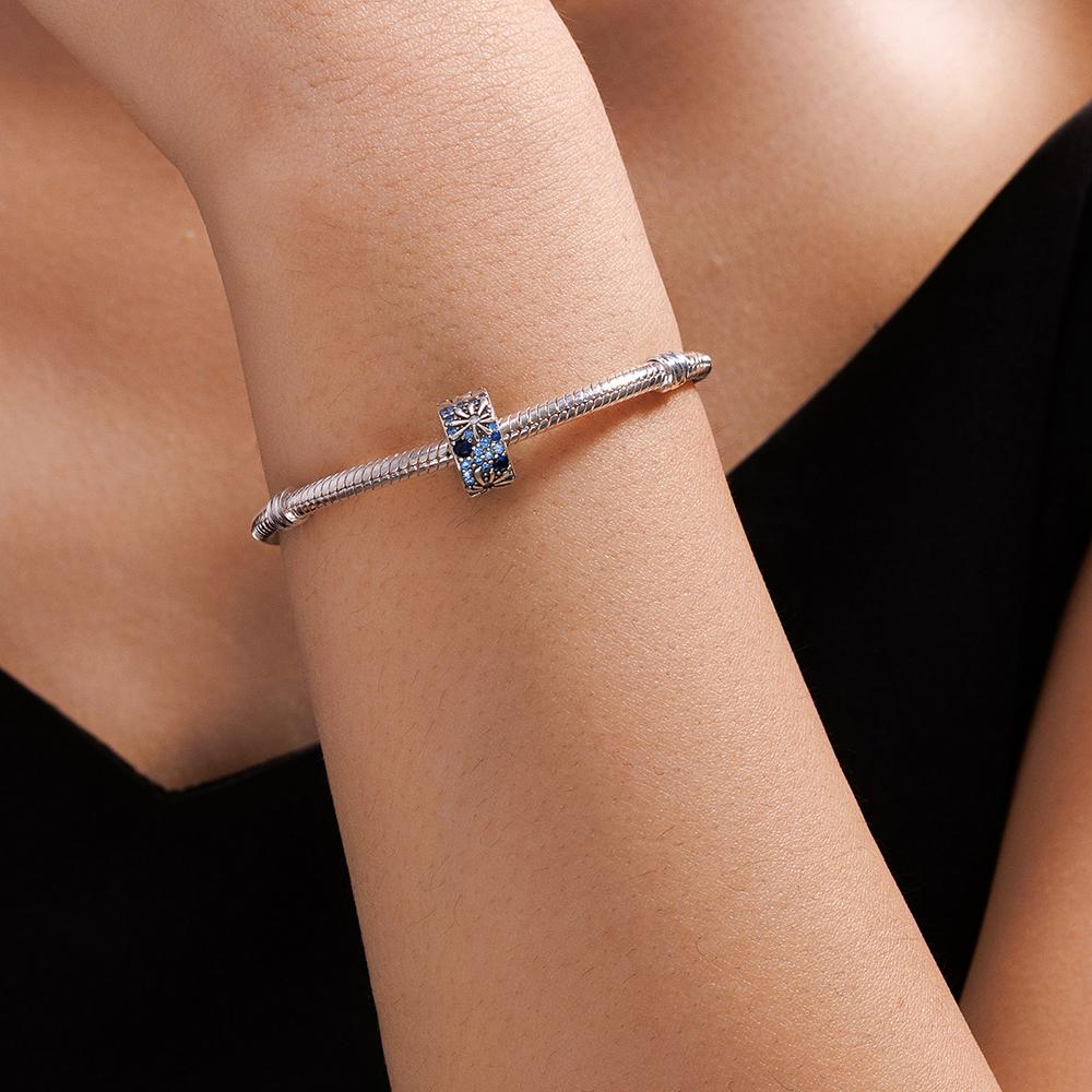 Copper Charm Blue Positioning Buckle Jewellery Making Ideal For Classic Bracelets Mens Womens Fashion Jewellery Do It Yourself Gifts