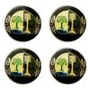 4Pcs/Set Universal Car Wheel Center Hub Caps Covers