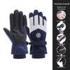 Guanti da sci invernali unisex: Foderato in Velluto, Touchscreen, Antivento e Antifreddo per Sport all'Aperto