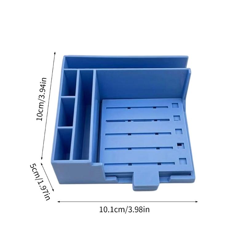 Portable Note Holder Box Efficient Space Management Home Office Use