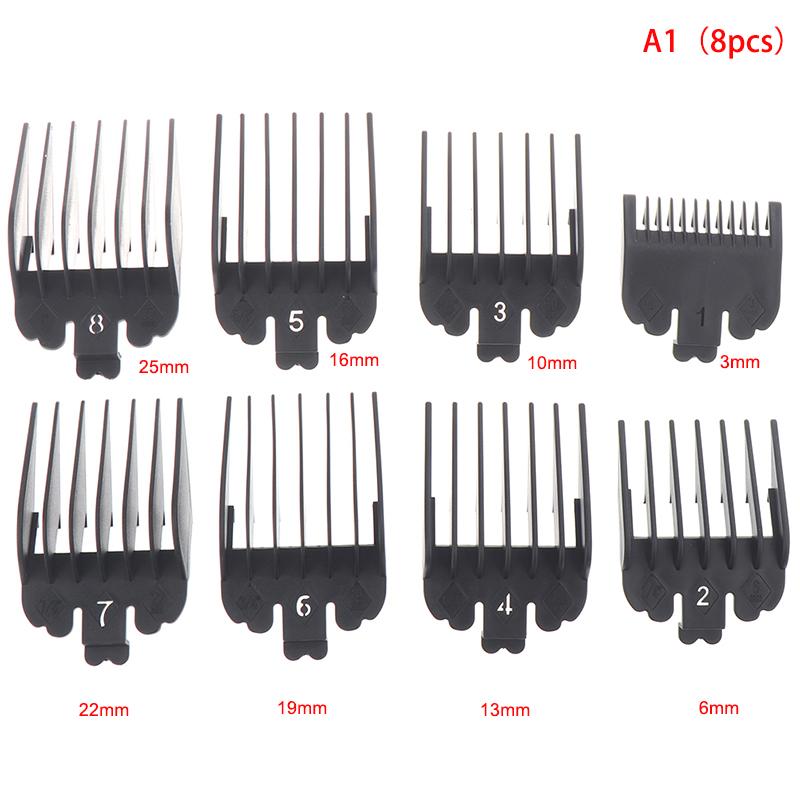 8/10 Stücke Haarschneider Guide Grenze Kamm Trimmer Wachen Aufsatz 1,5-25mm